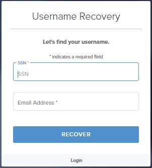 username recovery Loanadministration AmeriHome1